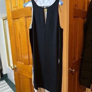 Rag & Bone Elegant Black and White Backless Dress